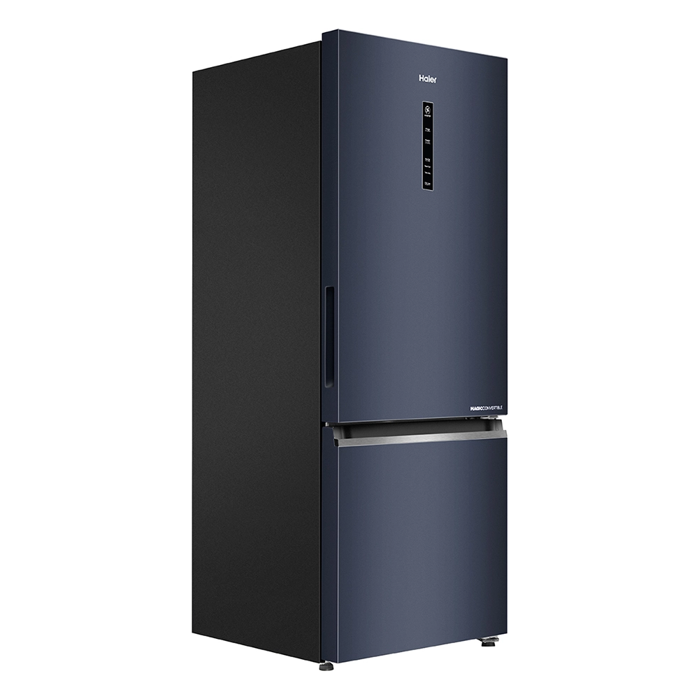 Haier 355L 3 Star Inverter Frost Free Double Door Bottom Mounted Refrigerator with Triple Inverter & Dual Fan Technology HRB-4053BGK-P